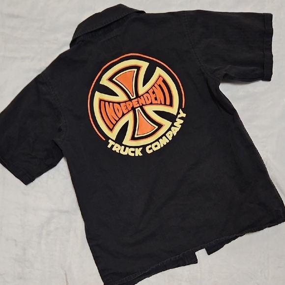 independent truck company Other - Men's Black Casual Shirt